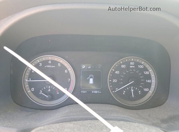 KM8J33A28GU159330 2016 HYUNDAI TUCSON Tan Սարքավորումների վահանակի տեսք