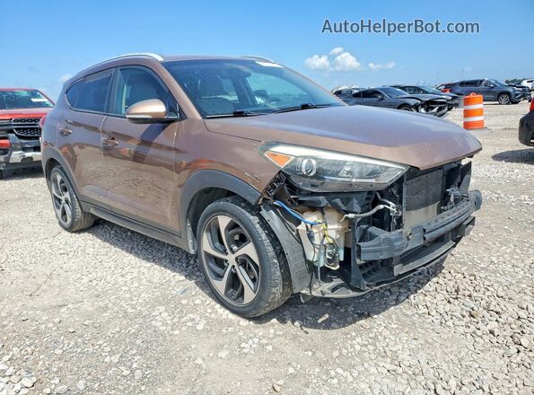 KM8J33A28GU159330 2016 HYUNDAI TUCSON Tan Առջևի աջ