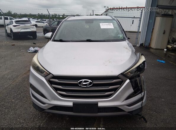 KM8J33A28GU164964 2016 HYUNDAI TUCSON Silver Instrument cluster view