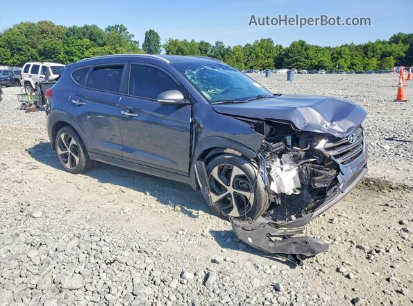 KM8J33A28GU208879 2016 HYUNDAI TUCSON Gray Przód prawy