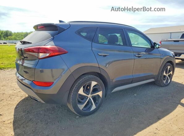 KM8J33A28JU801066 2018 HYUNDAI TUCSON Gray Rear right