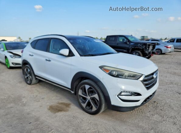 KM8J33A29GU253233 2016 HYUNDAI TUCSON White წინა მარჯვენა