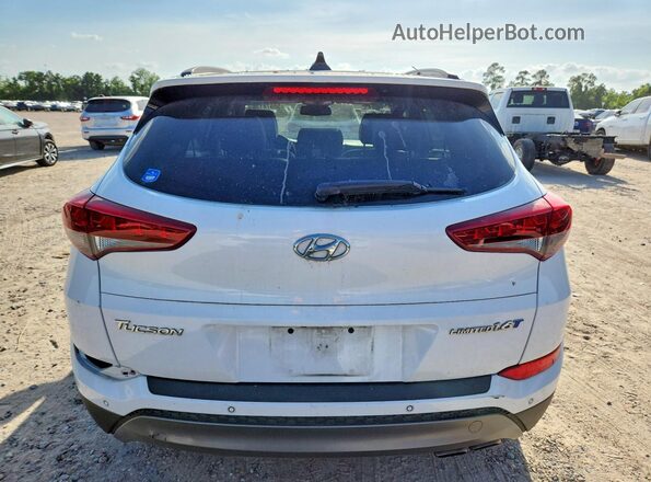 KM8J33A29GU253233 2016 HYUNDAI TUCSON White უკანა ხედი