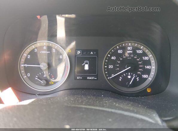 KM8J33A29JU752072 2018 HYUNDAI TUCSON Gray Вид задніх сидінь