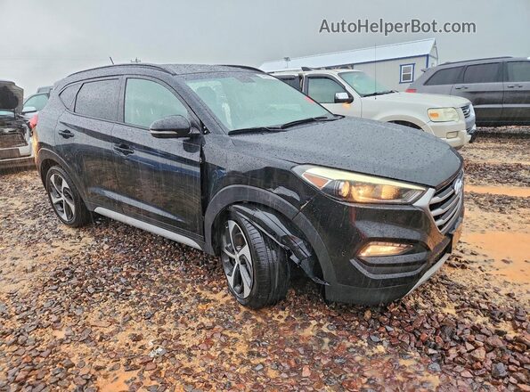 KM8J33A2XHU579964 2017 HYUNDAI TUCSON Black Front right