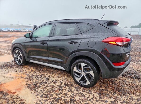 KM8J33A2XHU579964 2017 HYUNDAI TUCSON Black Rear left