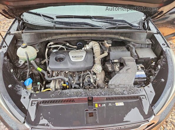 KM8J33A2XHU579964 2017 HYUNDAI TUCSON Black Rear interior view
