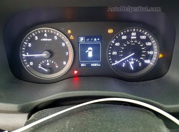 KM8J33A2XJU728752 2018 HYUNDAI TUCSON Blue 