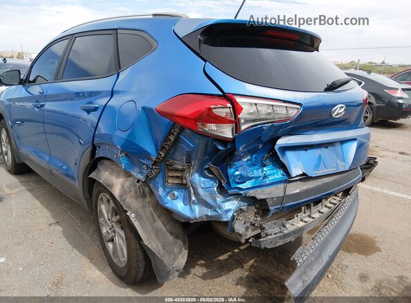 KM8J33A40GU186507 2016 HYUNDAI TUCSON Синий Вид спереди