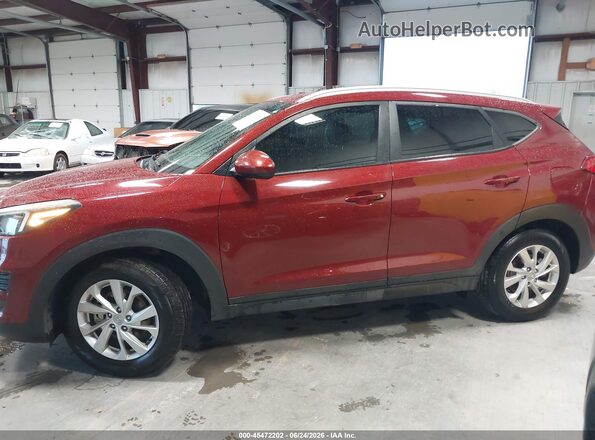 KM8J33A40KU025230 2019 HYUNDAI TUCSON Maroon Սալոնի 360 աստիճան տեսք