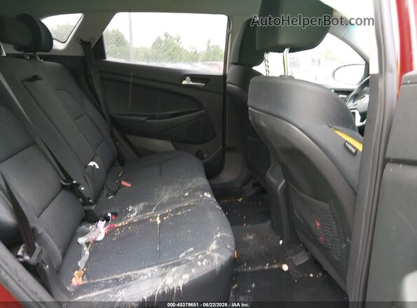 KM8J33A40KU059197 2019 HYUNDAI TUCSON Red VIN sticker view