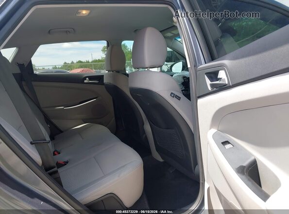 KM8J33A40MU363231 2021 HYUNDAI TUCSON Gray Vista de la etiqueta del VIN