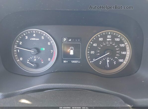 KM8J33A41GU032100 2016 HYUNDAI TUCSON Brown Widok tylnych siedzeń