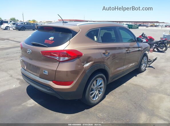 KM8J33A41GU032100 2016 HYUNDAI TUCSON Brown Tył prawy