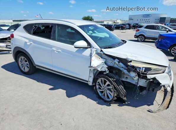 KM8J33A41GU117924 2016 HYUNDAI TUCSON White წინა მარჯვენა