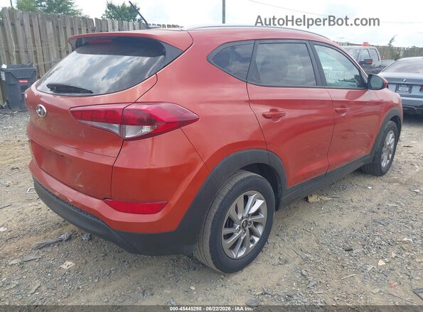KM8J33A41GU144024 2016 HYUNDAI TUCSON Orange Trasero derecho