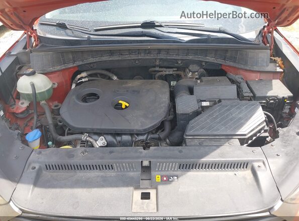 KM8J33A41GU144024 2016 HYUNDAI TUCSON Orange Vista trasera