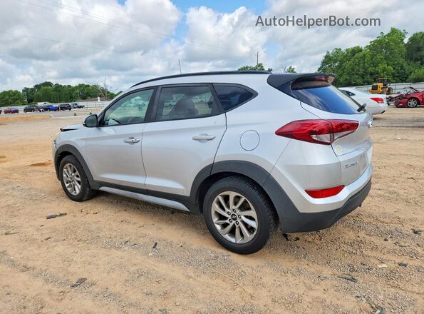 KM8J33A41JU683296 2018 HYUNDAI TUCSON Silver Задня ліва чверть