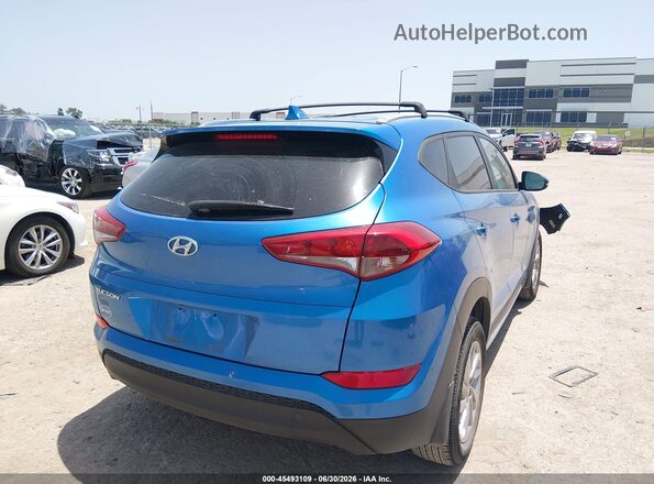 KM8J33A41JU735686 2018 HYUNDAI TUCSON Blue Tył prawy