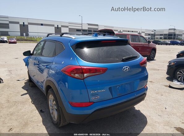 KM8J33A41JU735686 2018 HYUNDAI TUCSON Blue Tył lewy