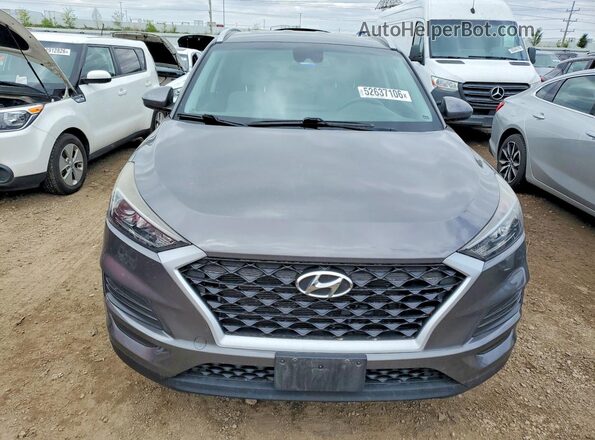 KM8J33A41LU141215 2020 HYUNDAI TUCSON Gray წინა ხედი
