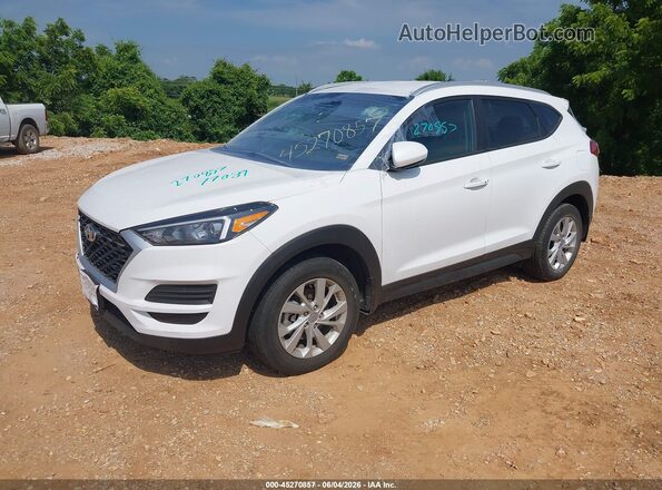 KM8J33A41LU141733 2020 HYUNDAI TUCSON White Передня ліва чверть