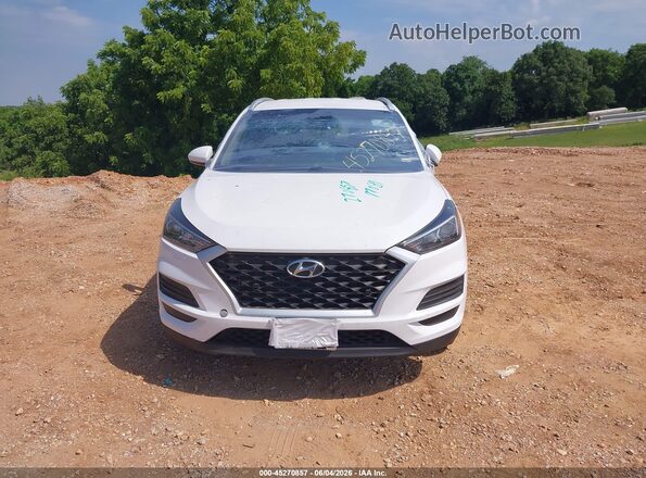 KM8J33A41LU141733 2020 HYUNDAI TUCSON White Вид щитка приладів