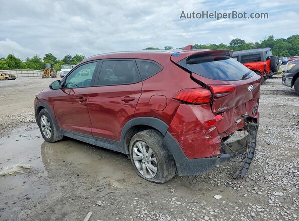 KM8J33A41LU158760 2020 HYUNDAI TUCSON Burgundy უკანა მარცხენა