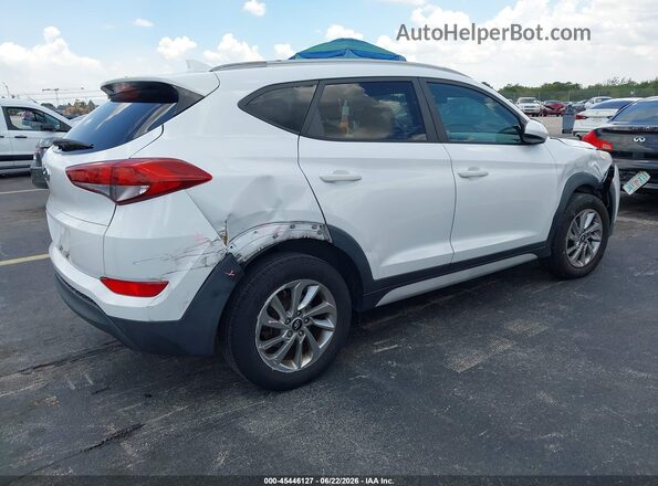 KM8J33A42JU722316 2018 HYUNDAI TUCSON White Задня права чверть