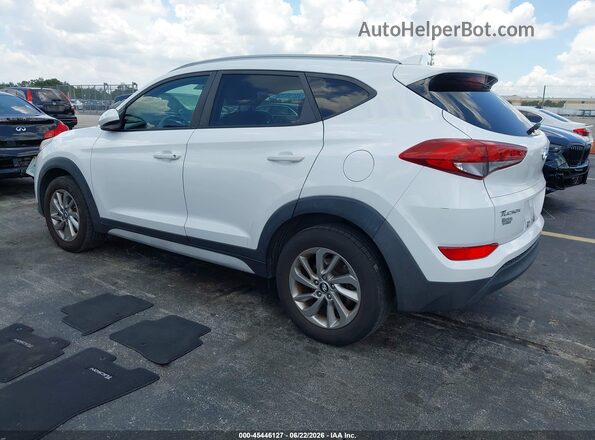 KM8J33A42JU722316 2018 HYUNDAI TUCSON White Задня ліва чверть