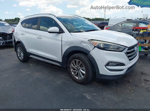 KM8J33A42JU722316 2018 HYUNDAI TUCSON White Вид спереду