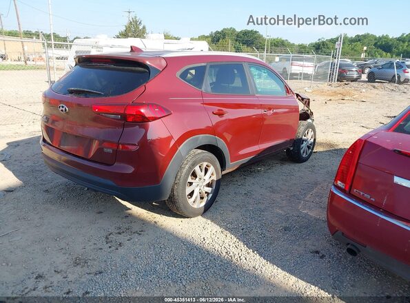 KM8J33A43LU228100 2020 HYUNDAI TUCSON Burgundy Задня права чверть