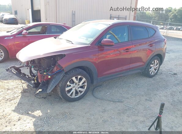 KM8J33A43LU228100 2020 HYUNDAI TUCSON Burgundy Передня ліва чверть