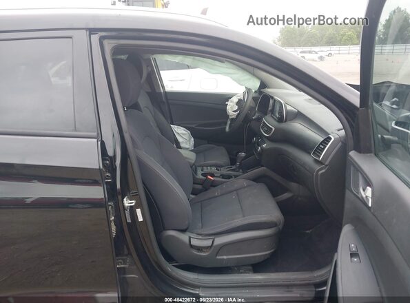 KM8J33A43MU366043 2021 HYUNDAI TUCSON Black Widok wnętrza z przodu