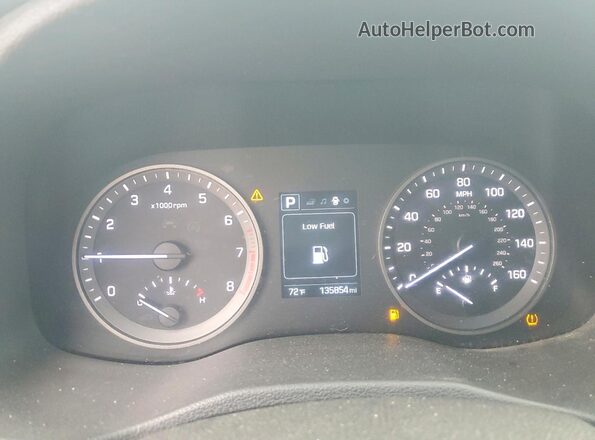 KM8J33A44GU212445 2016 HYUNDAI TUCSON Black Սարքավորումների վահանակի տեսք