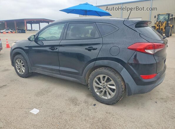 KM8J33A44GU212445 2016 HYUNDAI TUCSON Black Հետևի ձախ