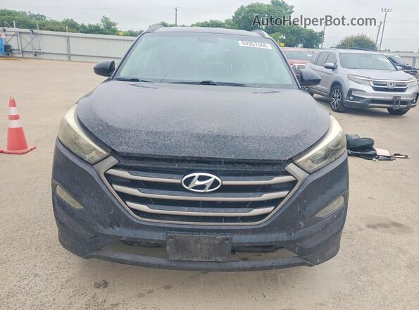 KM8J33A44GU212445 2016 HYUNDAI TUCSON Black Դիմացի տեսք