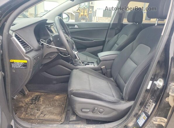 KM8J33A44GU212445 2016 HYUNDAI TUCSON Black Սալոնի դիմացի տեսք