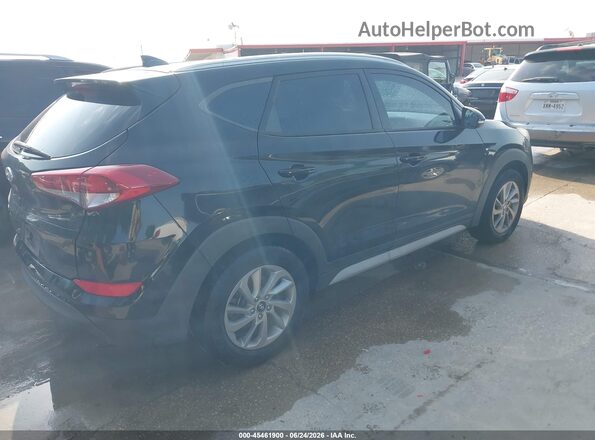 KM8J33A44HU539249 2017 HYUNDAI TUCSON Черный Задняя правая четверть