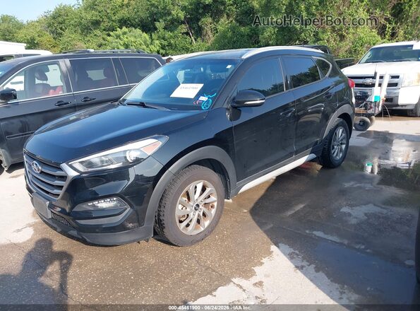 KM8J33A44HU539249 2017 HYUNDAI TUCSON Черный Передняя левая четверть