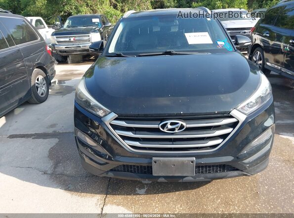 KM8J33A44HU539249 2017 HYUNDAI TUCSON Черный Вид щитка приборов