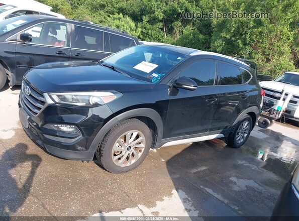 KM8J33A44HU539249 2017 HYUNDAI TUCSON Черный Панорамный вид салона 360°
