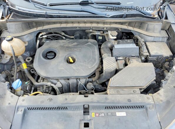 KM8J33A44JU666606 2018 HYUNDAI TUCSON Gray Շարժիչի բաժամունքի տեսք