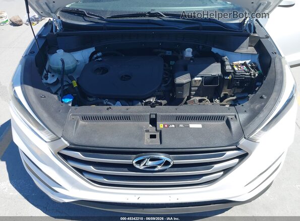 KM8J33A44JU695121 2018 HYUNDAI TUCSON White უკანა ხედი