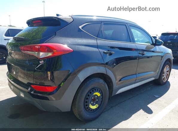KM8J33A44JU715867 2018 HYUNDAI TUCSON Черный Задняя правая четверть