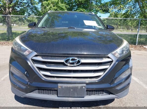 KM8J33A44JU715867 2018 HYUNDAI TUCSON Черный Вид щитка приборов
