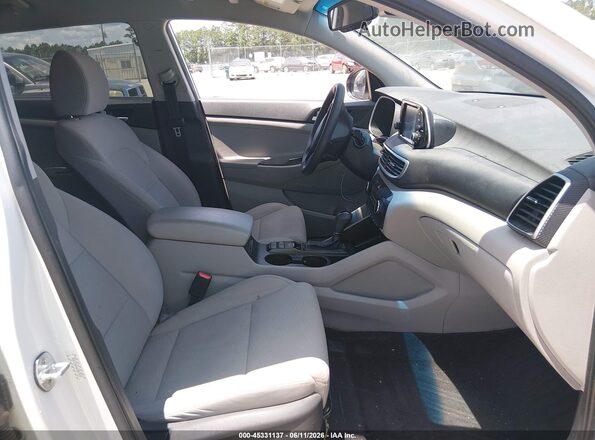 KM8J33A44KU857525 2019 HYUNDAI TUCSON Белый Вид салона спереди