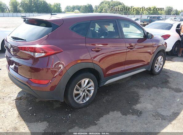 KM8J33A45HU575824 2017 HYUNDAI TUCSON Red Հետևի աջ