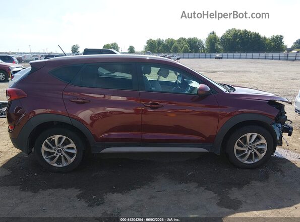 KM8J33A45HU575824 2017 HYUNDAI TUCSON Red Սալոնի 360 աստիճան տեսք