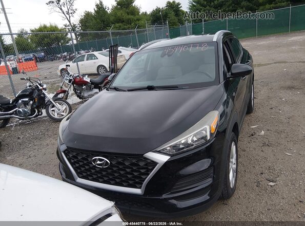 KM8J33A45LU121601 2020 HYUNDAI TUCSON Black Instrument cluster view